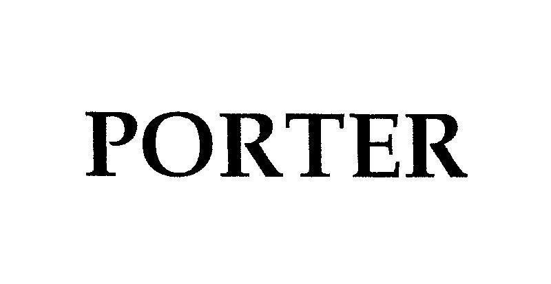 Mẫu nhãn hiệu PORTER