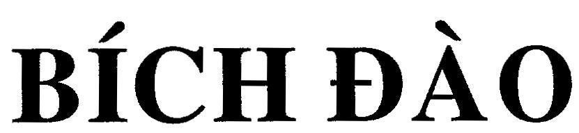 Mẫu nhãn hiệu BíCH ĐàO