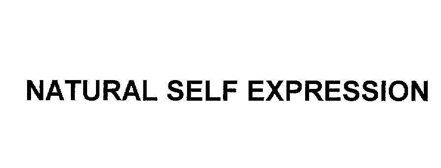 Mẫu nhãn hiệu NATURAL SELF EXPRESSION