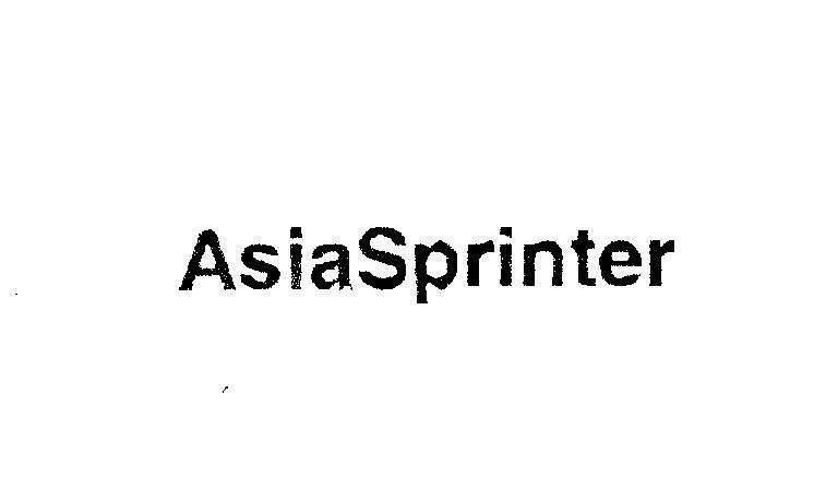 Mẫu nhãn hiệu ASIASPRINTER