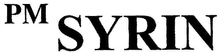 Mẫu nhãn hiệu PM SYRIN