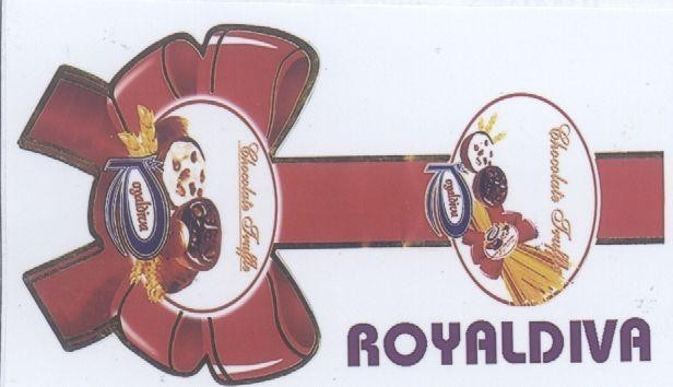 Mẫu nhãn hiệu ROYALDIVA CHOCOLATE TRUFFLE oyalòva