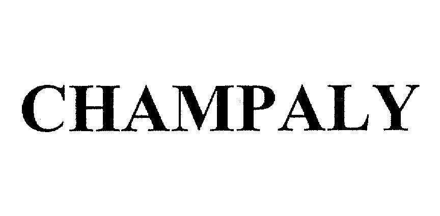 Mẫu nhãn hiệu CHAMPALY