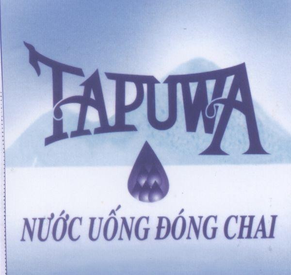 Mẫu nhãn hiệu TAPUWA NUOC UONG DONG CHAI