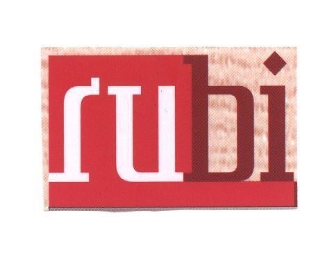 Mẫu nhãn hiệu RUBI
