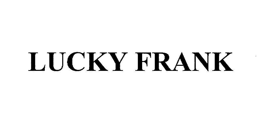 Mẫu nhãn hiệu LUCKY FRANK