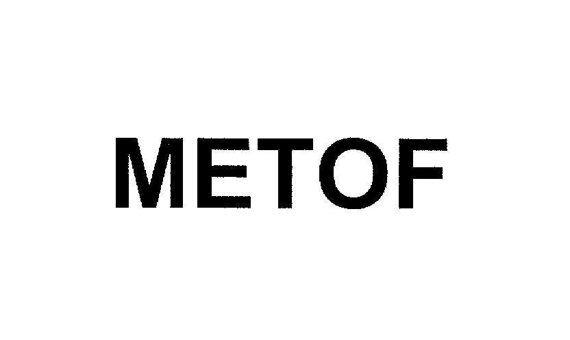 Mẫu nhãn hiệu METOF
