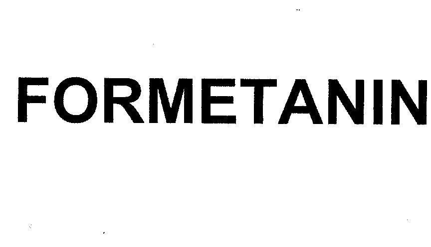Mẫu nhãn hiệu FORMETANIN