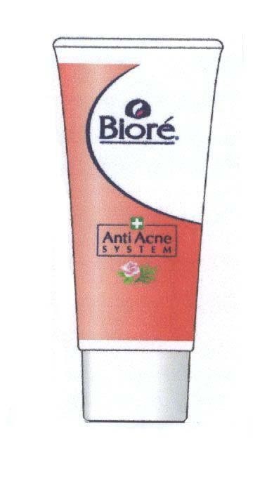 Mẫu nhãn hiệu BIORE ANTI ACNE SYSTEM