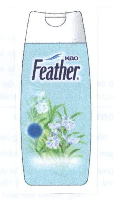 Mẫu nhãn hiệu KAO FEATHER