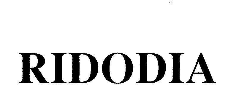 Mẫu nhãn hiệu RIDODIA