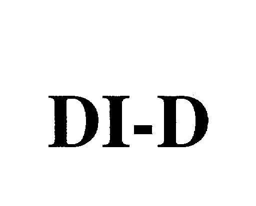 Mẫu nhãn hiệu DI - D