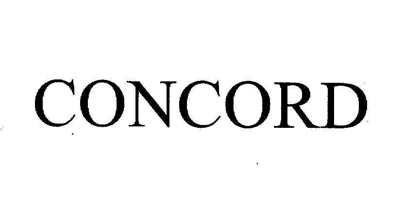 Mẫu nhãn hiệu CONCORD