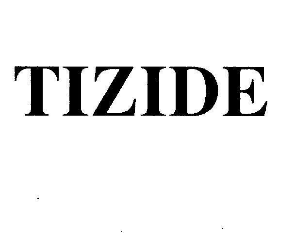 Mẫu nhãn hiệu TIZIDE