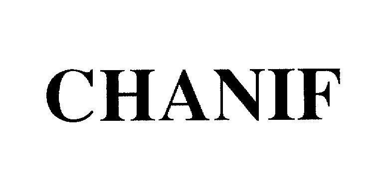 Mẫu nhãn hiệu CHANIF