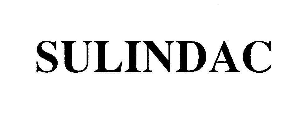 Mẫu nhãn hiệu SULINDAC