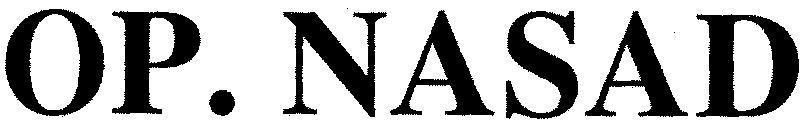 Mẫu nhãn hiệu OP NASAD