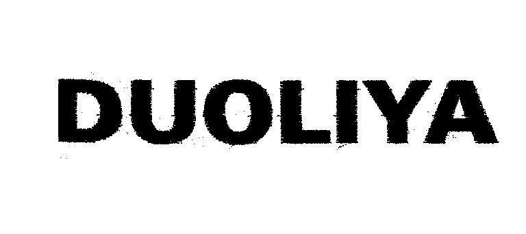 Mẫu nhãn hiệu DUOLIYA