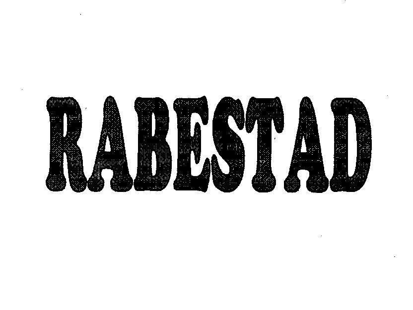 Mẫu nhãn hiệu RABESTAD