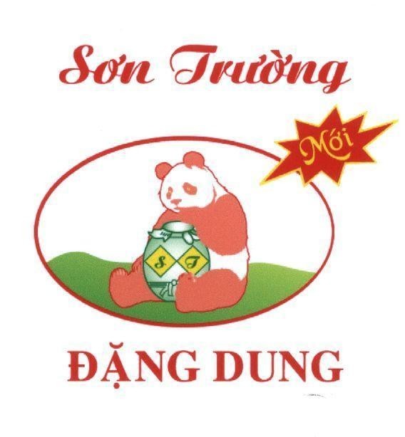Mẫu nhãn hiệu SƠN TRƯờNG ĐặNG DUNG MớI ST