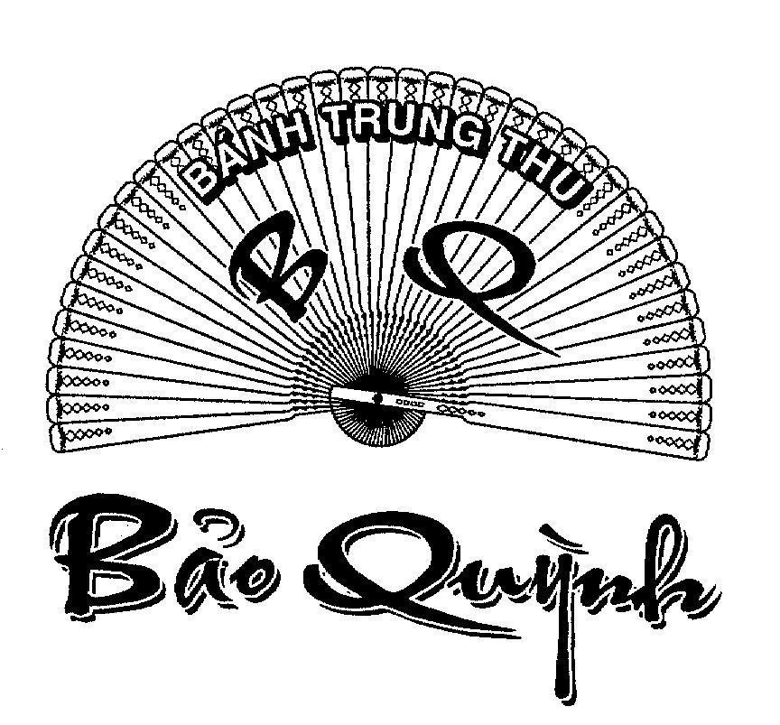 Mẫu nhãn hiệu BáNH TRUNG THU BQ Bảo Quỳnh