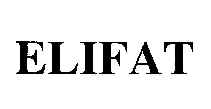 Mẫu nhãn hiệu ELIFAT