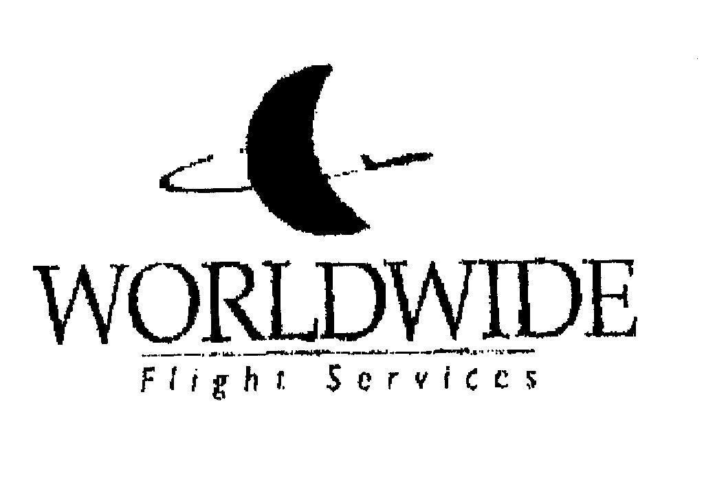 Mẫu nhãn hiệu WORLDWIDE FLIGHT SERVICES