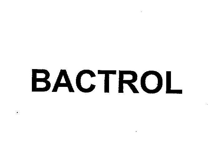 Mẫu nhãn hiệu BACTROL