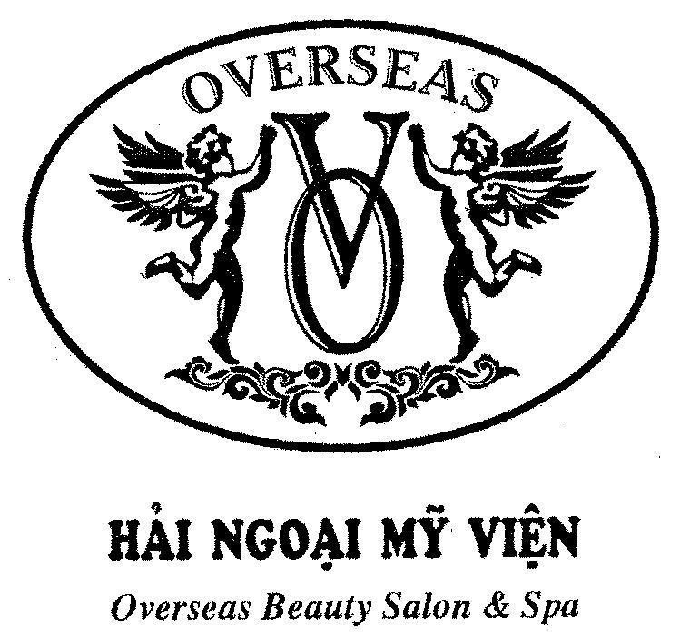 Mẫu nhãn hiệu OVERSEAS OV Hải ngoại mỹ viện Overseas Beauty Salon & Spa