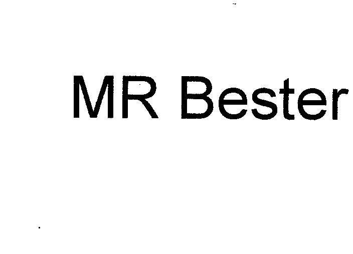 Mẫu nhãn hiệu MR BESTER