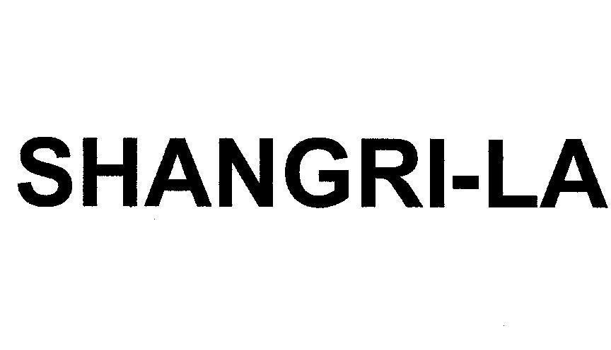 Mẫu nhãn hiệu SHANGRI-LA