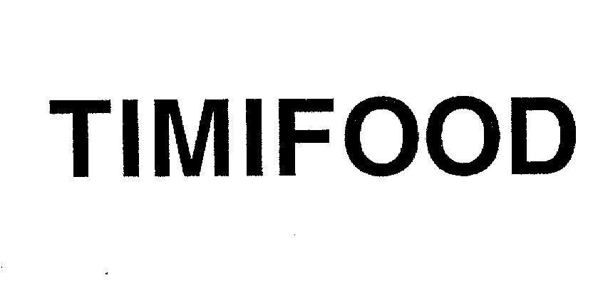 Mẫu nhãn hiệu TIMIFOOD