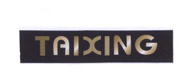 Mẫu nhãn hiệu TAIXING