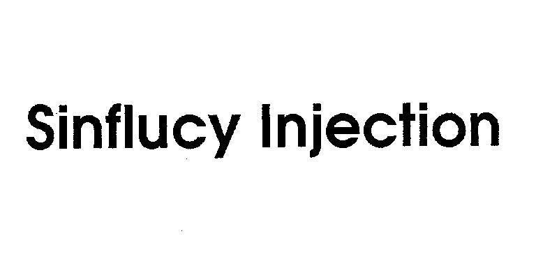 Mẫu nhãn hiệu SINFLUCY INJECTION