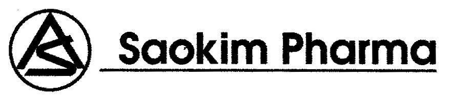 Mẫu nhãn hiệu AS SAOKIM PHARMA