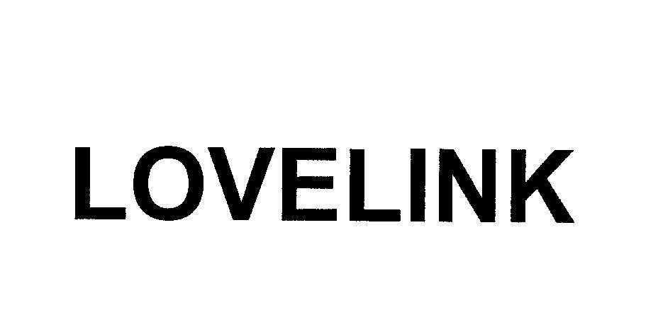 Mẫu nhãn hiệu LOVELINK