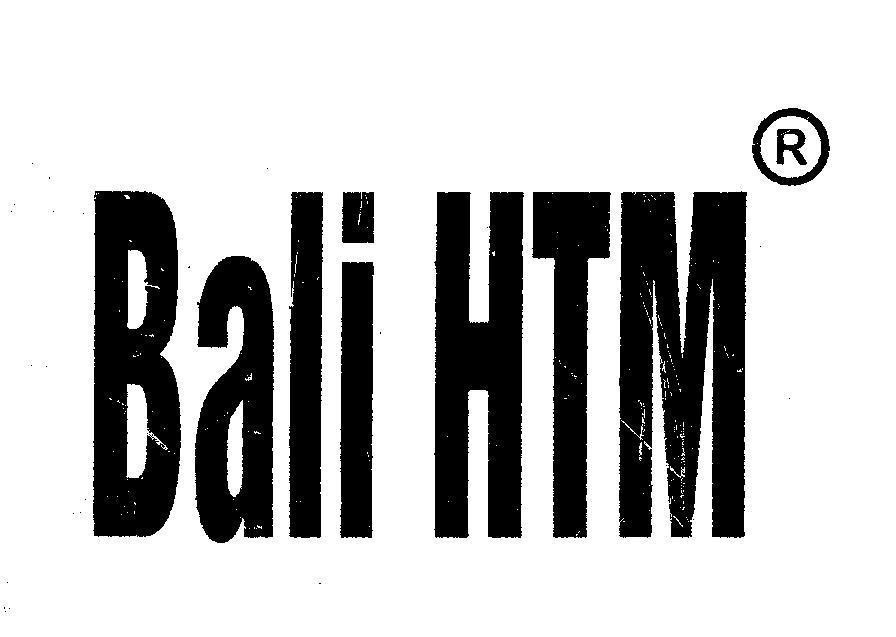 Mẫu nhãn hiệu BALI HTM