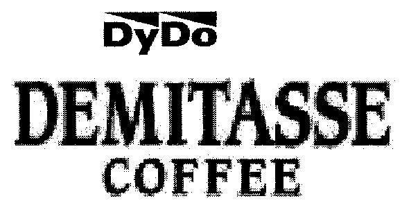 Mẫu nhãn hiệu DYDO DEMITASSE COFFEE