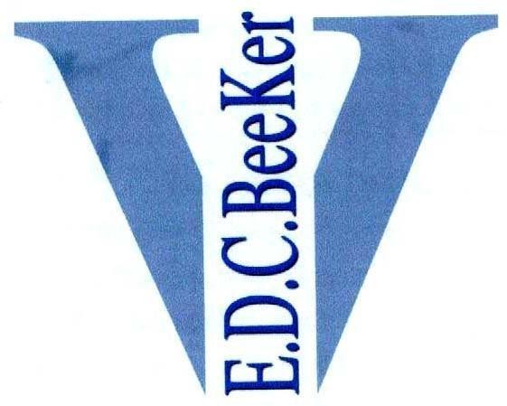 Mẫu nhãn hiệu V E.D.C.BEEKER