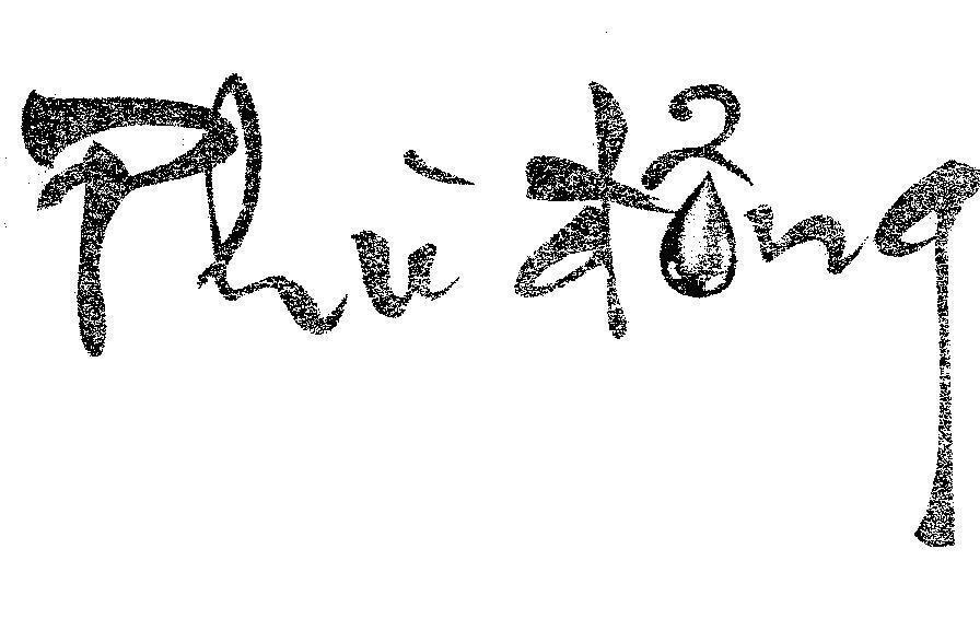 Mẫu nhãn hiệu Phù Đổng