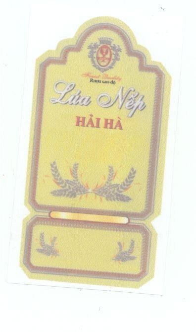 Mẫu nhãn hiệu LUA NEP HAI HA Hà Nội