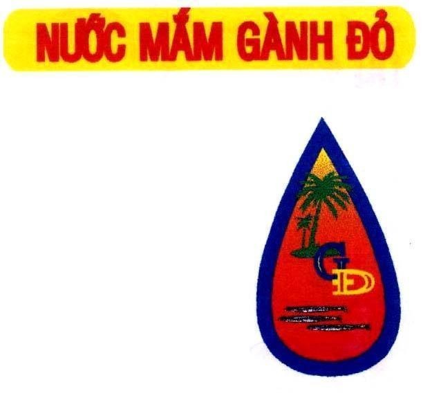Mẫu nhãn hiệu Nước mắm Gành Đỏ GĐ