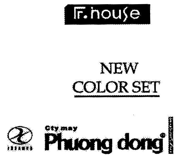 Mẫu nhãn hiệu F HOUSE NEW COLOR SET CTY MAY PHUONG DONG FUGAMEX