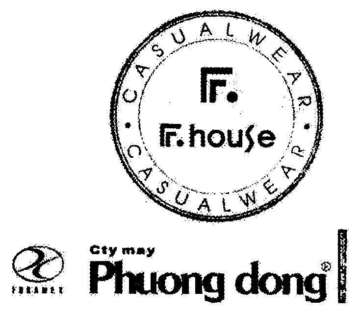 Mẫu nhãn hiệu F HOUSE CASUALWEAR CTY MAY PHUONG DONG FUGAMEX