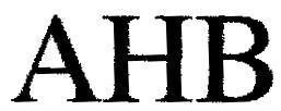 Mẫu nhãn hiệu AHB