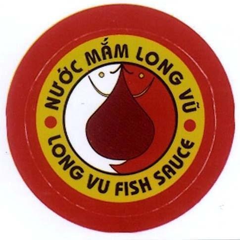 Mẫu nhãn hiệu NƯớ C MắM LONG Vũ LONG VU FISH SAUCE