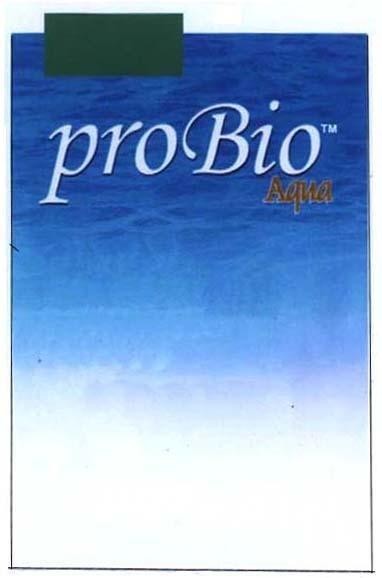 Mẫu nhãn hiệu PROBIO AQUA TM