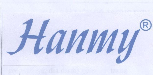 Mẫu nhãn hiệu HANMY