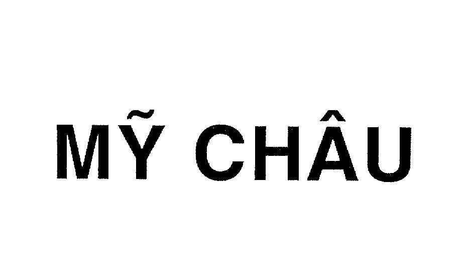 Mẫu nhãn hiệu MY CHAU