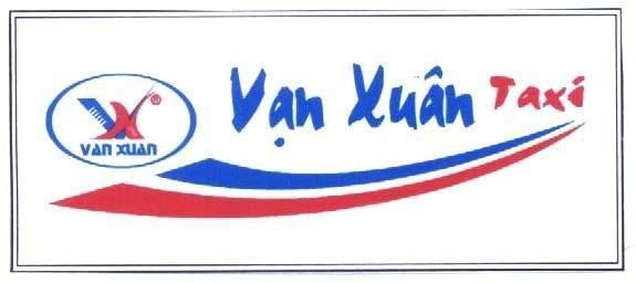 Mẫu nhãn hiệu VX Vạn XuânTAXI